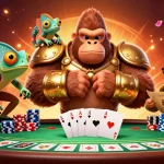 Engage in thrilling poker action at Winner Island with dynamic casino characters and rich visuals.